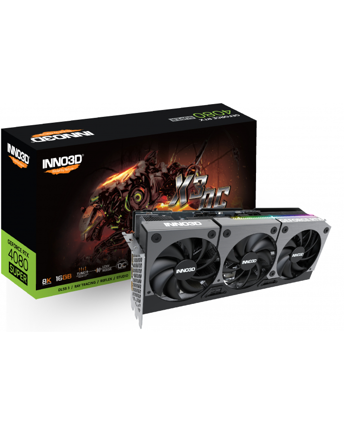 INNO3D GeForce RTX 4080 SUPER X3 OC główny
