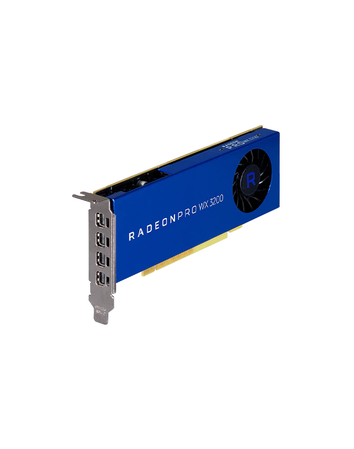 Lenovo ThinkStation AMD Radeon Pro WX3200 4GB GDDR5 4xminiDP HighProfile Bracket główny