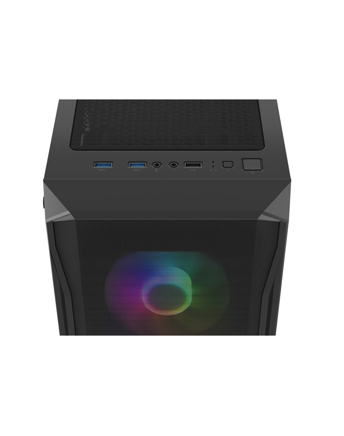 NATEC Fury Shobo SH4F RGB Midi Tower z oknem czarna główny