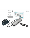 I-TEC USB-C Metal Nano Dock 2x HDMI 1x GLAN 2x USB 3.2 2x USB 2.0 1x USB-C 3.2 Gen.1 Data 1x USB-C 100W PD + Charger 112W - nr 10