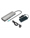 I-TEC USB-C Metal Nano Dock 2x HDMI 1x GLAN 2x USB 3.2 2x USB 2.0 1x USB-C 3.2 Gen.1 Data 1x USB-C 100W PD + Charger 112W - nr 16