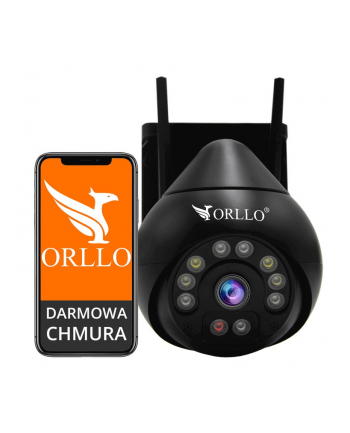 no name Kamera IP Orllo Z8 Pro WiFi Zewnętrzna obrotowa Night Color 4MP