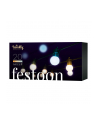 no name Inteligentne oświetlenie LED Twinkly Festoon 40 AWW (złoto + srebro) żarówki G45, 20m - nr 2