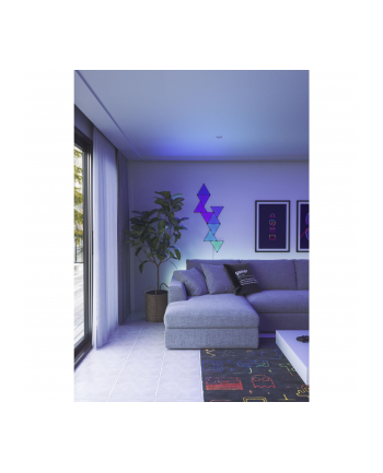 no name PANEL LED NANOLEAF KSZTAŁTY TRÓJKĄTY UB ZESTAW STARTOWY 9PK