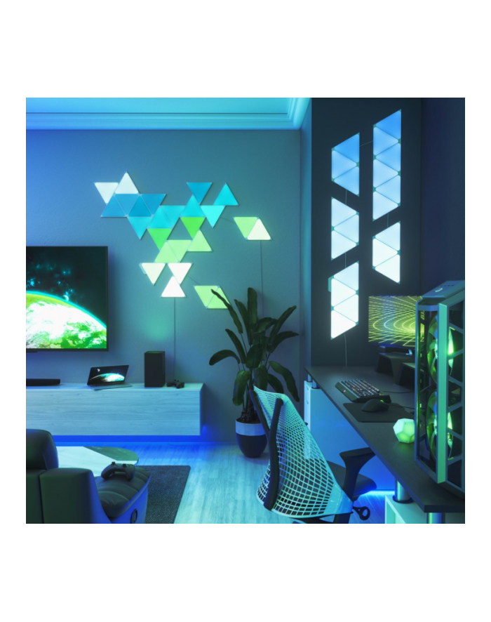 no name Zestaw startowy Nanoleaf Shapes Triangles (15 paneli) główny