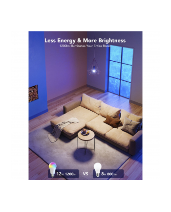GOVEE H6009 INTELIGENTNA ŻARÓWKA RGBW WI-FI BLUETOOTH