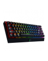 no name Mechaniczna klawiatura do gier Razer BlackWidow V3 Mini HyperSpeed, światło LED RGB, NORD, bezprzewodowy, czarny, żółty przełącznik - nr 5