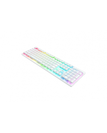 no name Razer Optyczna klawiatura do gier Deathstalker V2 Pro RGB LED light, US, bezprzewodowy, biały, fioletowy przełącznik