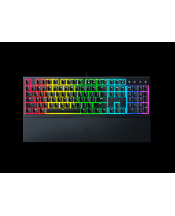 no name Klawiatura Razer Gaming Keyboard Ornata V3 RGB LED light, RU, Przewodowa, Czarny, Razer Mecha-Membrane, Klawiatura numeryczna