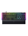 no name Mechaniczna klawiatura do gier Razer BlackWidow V4, żółty przełącznik, układ rosyjski, przewodowy, czarny Razer - nr 1