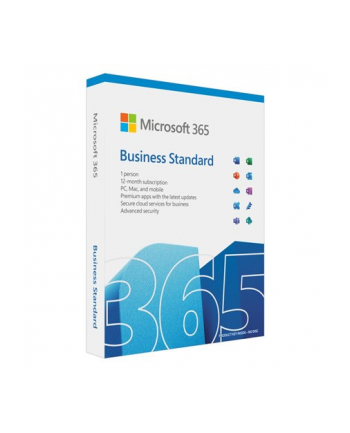 no name Microsoft 365 Business Standard KLQ-00650 FPP Okres licencji: 1 rok(i) Angielski Bez nośników, P8