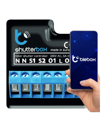 no name BLEBOX shutterbox -  STEROWNIK ROLET  230V