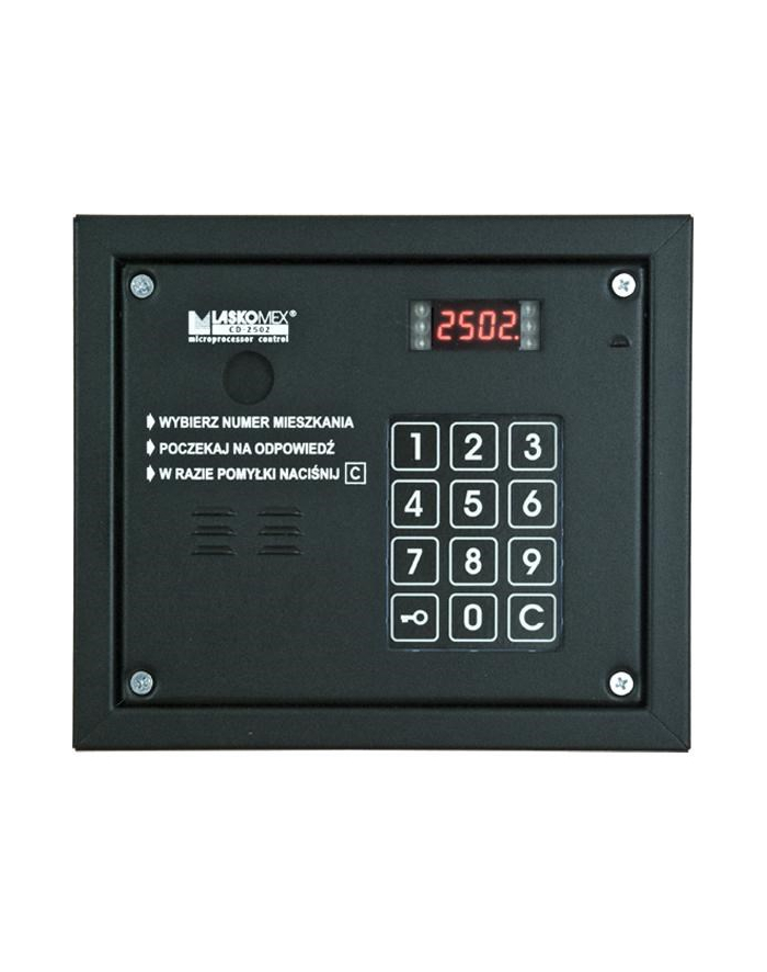 no name Laskomex CP-2503R czarna Panel audio z czytnikiem kluczy RFID główny