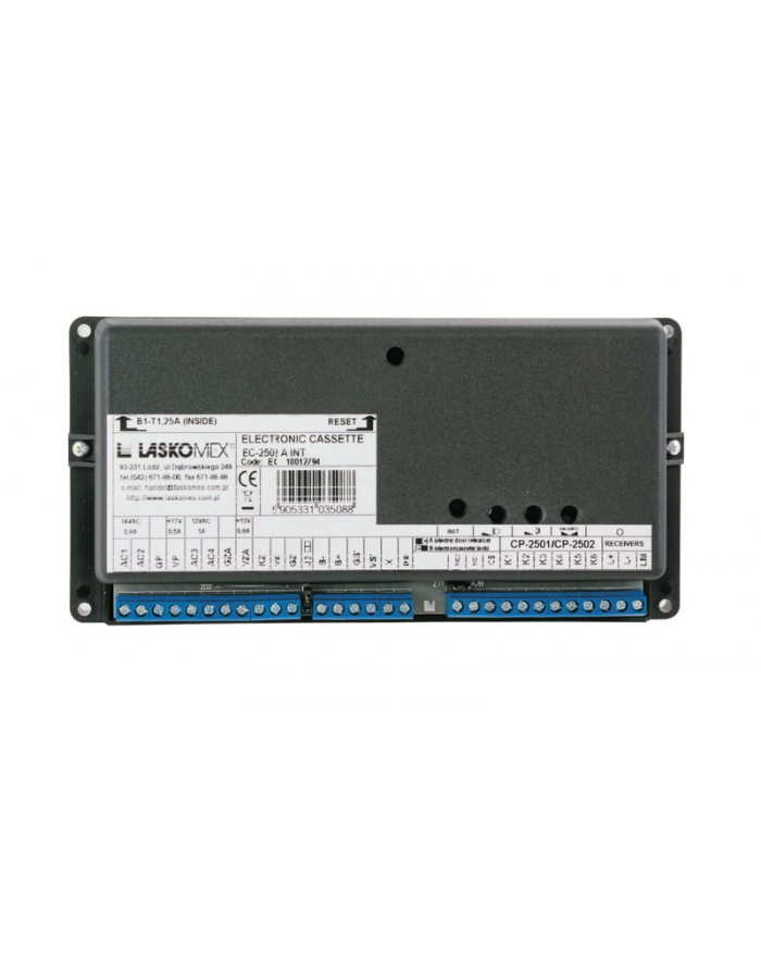 no name Laskomex EC-2502AR Kaseta elektroniki z funkcją ładowania akumulatora oraz obsługą RFID i Dallas główny