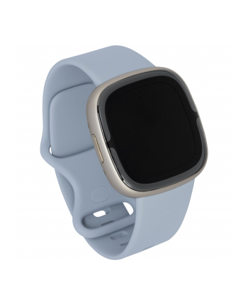 Fitbit Inteligentny zegarek NFC GPS (satelitarny) Ekran dotykowy AMOLED Monitorowanie aktywności 24/7 Wodoodporny Bluetooth Wi-Fi Niebieska mgła / Miękkie złoto
