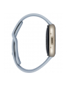 Fitbit Inteligentny zegarek NFC GPS (satelitarny) Ekran dotykowy AMOLED Monitorowanie aktywności 24/7 Wodoodporny Bluetooth Wi-Fi Niebieska mgła / Miękkie złoto - nr 3