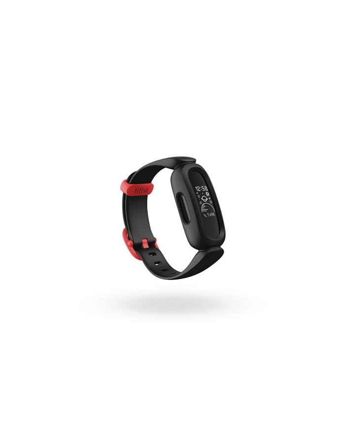 no name Fitbit Ace 3 Fitness Tracker, OLED, Ekran dotykowy, Wodoodporny, Bluetooth, Czarny/Racer Red główny