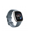 no name Fitbit Inteligentny zegarek NFC GPS (satelitarny) Ekran dotykowy AMOLED Monitorowanie aktywności 24/7 Wodoodporny Bluetooth Wi-Fi Wodospad Niebieski / Platynowy - nr 10
