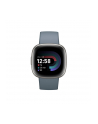 no name Fitbit Inteligentny zegarek NFC GPS (satelitarny) Ekran dotykowy AMOLED Monitorowanie aktywności 24/7 Wodoodporny Bluetooth Wi-Fi Wodospad Niebieski / Platynowy - nr 11
