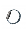 no name Fitbit Inteligentny zegarek NFC GPS (satelitarny) Ekran dotykowy AMOLED Monitorowanie aktywności 24/7 Wodoodporny Bluetooth Wi-Fi Wodospad Niebieski / Platynowy - nr 8