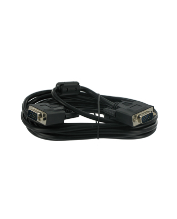 Kabel monitorowy D-SUB SVGA M/M 5,0m ferryt - retail