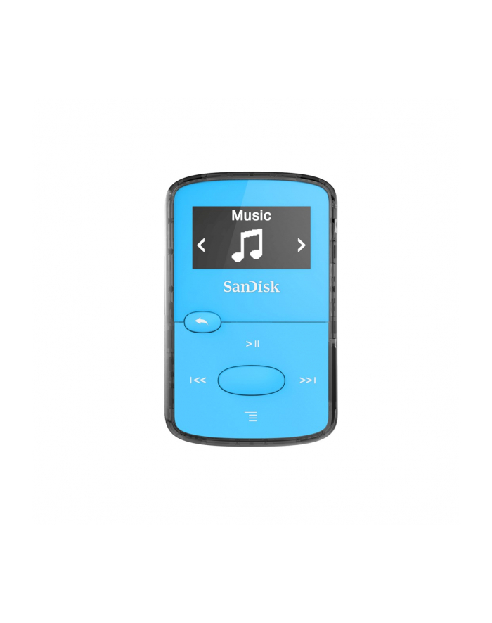 ODTWARZACZ SANDISK MP3 8 GB CLIP JAM – Niebieski główny