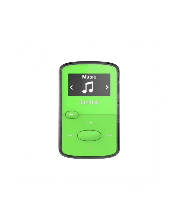 ODTWARZACZ SANDISK MP3 8 GB CLIP JAM – Zielony główny