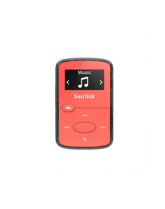ODTWARZACZ SANDISK MP3 8 GB CLIP JAM – Czerwony główny