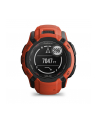 Zegarek sportowy Garmin Instinct 2X SOLAR Czerwony - nr 17