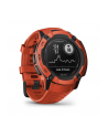 Zegarek sportowy Garmin Instinct 2X SOLAR Czerwony - nr 4