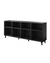 cama meble Komoda ASTI 200x42x82 czarny mat - nr 2