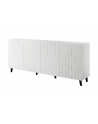 cama meble Komoda BARI 200x42x82 biały mat - nr 4