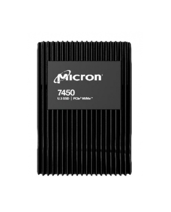 Dysk SSD Micron 7450 PRO 192TB U3 (15mm) NVMe Gen4 MTFDKCC1T9TFR-1BC1ZABYYT (DWPD 1) Tray