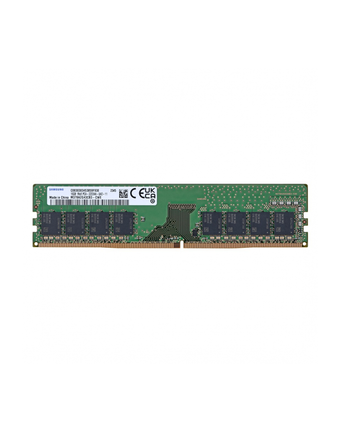 samsung semiconductor Samsung UDIMM non-ECC 16GB DDR4 1Rx8 3200MHz PC4-25600 M378A2G43CB3-CWE główny