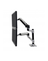 no name Ergotron LX DUAL STACKING ARM POLISHED/24IN 181KG LIFT33 MIS-D 10Y WA - nr 2