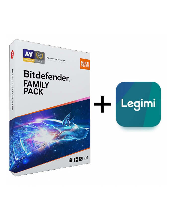 bit defender Bitdefender Family Pack ESD 1 rok +Legimi 30dni główny