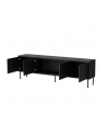 cama meble Szafka RTV ABI 4D 200x38x62 czarny mat - nr 2
