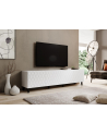cama meble Szafka RTV ASTI 200x42x52 biały mat - nr 6