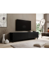 cama meble Szafka RTV ASTI 200x42x52 czarny mat - nr 6