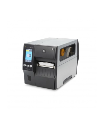 no name TT Printer ZT411; 4'';, 600 dpi, Euro and UK cord, Serial, USB, 10/100 Ethernet, Bluetooth 41/MFi, USB Host, Peel w/ Full Rewind, EZPL