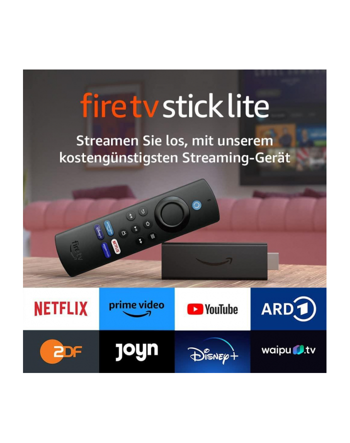 Amazon Fire TV Stick Lite mit Alexa Voice Remote główny