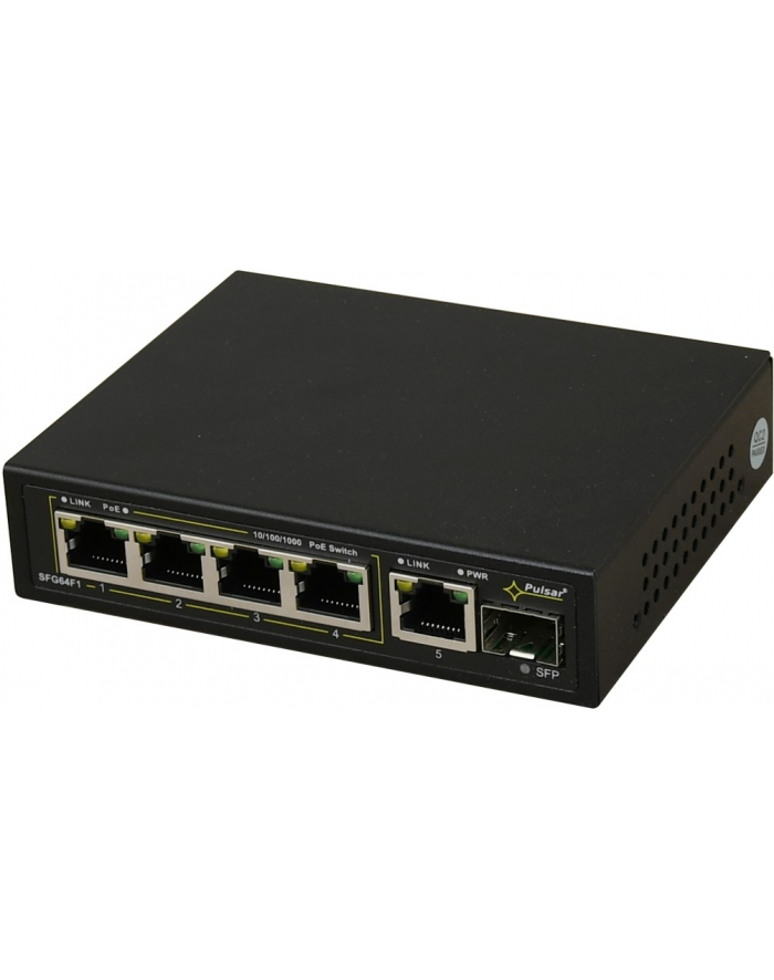 no name Switch 6-portowy PULSAR SFG64F1 do 4 kamer IP główny