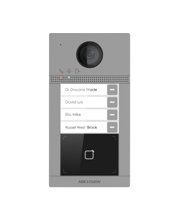 no name Panel Bramowy HikVision DS-KV8413-WME1(C)/Surface