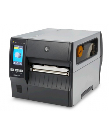 no name TT Printer ZT421; 6'';, 203 dpi, Euro and UK Cord, Serial, USB, 10/100 Ethernet, Bluetooth 41/MFi, USB Host, Peel w/ Full Rewind, EZPL