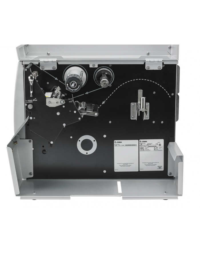 no name TT Printer ZT510; 4'';, 300 dpi, Euro and UK cord, Serial, USB, Gigabit Ethernet, Bluetooth LE, Rewind, Mono, ZPL główny
