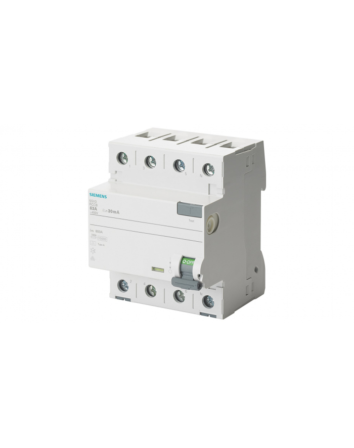 no name 5SV3 40A/ 30MA/A 4P WYŁĄCZNIK RÓŻNICOWY 40A 30MA 4M A 10KA główny