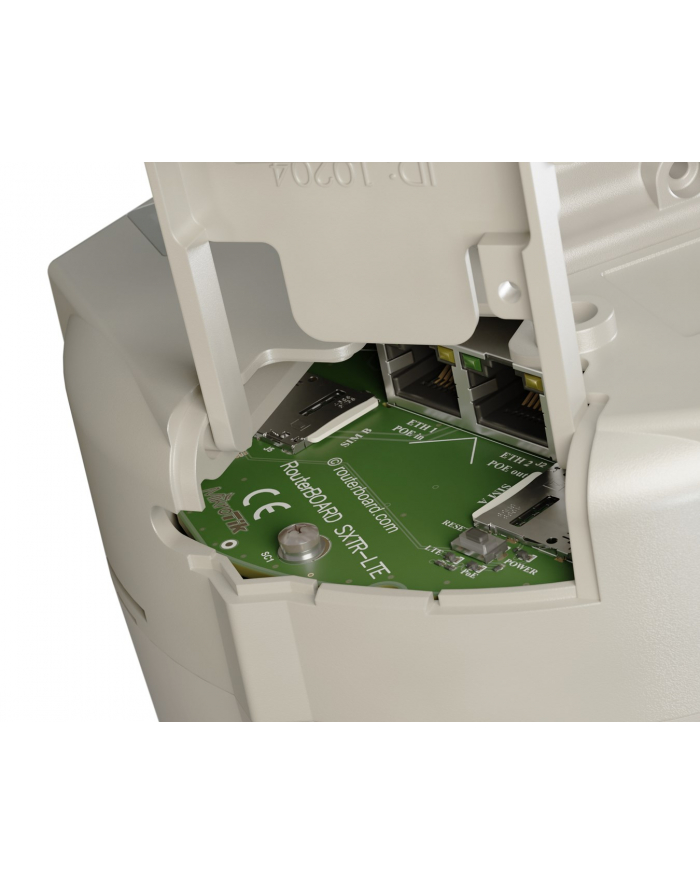 MikroTik SXT LTE6 kit (2023) | Router LTE | SXTR'amp;FG621-EA, LTE 300Mb/s, 2x RJ45 100Mb/s, 1x miniPCI-e, 2x SIM główny