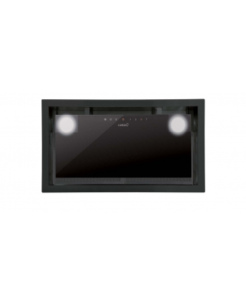 CATA Hood GC DUAL A 45 XGBK Canopy, Energy efficiency class A, Width 45 cm, 820 m3/h, Touch control, LED, Black glass