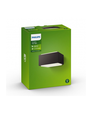 no name HEDGEHOG ANTRACYT OPRAWA ŚCIENNA KINKIET ELEWACYJNY 1X E27/ 42W IP44 ALUMINIUM/ TWORZYWO nr 1