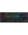Klawiatura gamingowa Ducky One 2 TKL PBT, MX-Speed-Silver, RGB LED - czarna układ niemiecki - nr 1